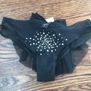 Victoria’s Secret black panties